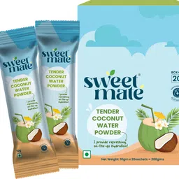 sweetmate Instant Coconut Water Mix – 20 Sachets | Pure & Preservative-Free Hydration Drink-picture-13