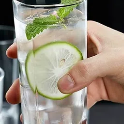 s1store Juice/ Water Jug glass set for Dinner Table Decoration set(280ML glass,1.1L jug) Jug Glass Set image 5