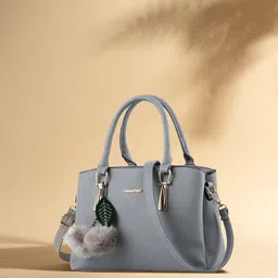 Women Grey Messenger Bag-image-51