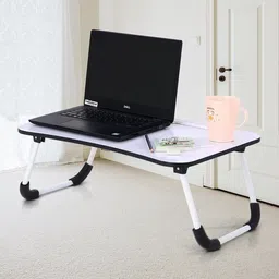 sidgo Multipurpose Foldable with Cup Holder, Study , Bed Wood Portable Laptop Table image 5