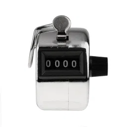 lista 4 Digits Hand Held Numbers Clicker Analog Tally Counter image 2