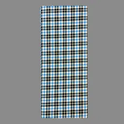 AK handloom Checkered, Striped Men Dhoti image 2