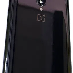 VRAVMO ONEPLUS 7T PRO (GLOSY BLACK) WITH CAMERA LENS GLASS Back Panel image 3
