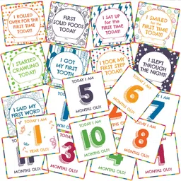 wobbox Baby Monthly Age Milestone Card Greeting Card-picture-17