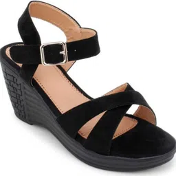 shankhian Women Wedges Sandal image 5