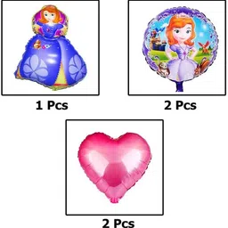 party breeze Sofia Birthday Decoration Kit For birthday decorations image 3