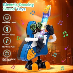 Cool Music, Battery Operated Dancing Robot Toy,-image-75