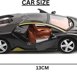 playnjoy Premium Metal Car Toy | Alloy Wheels & Rubber Tires | Openable Doors image 3