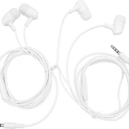 ovista wired earphone white peck of 2 best earphone Wired without Mic Headset-picture-11