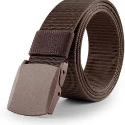 provogue Men & Women Formal, Casual, Party, Evening Brown Nylon Belt-picture-11