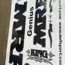 vsm MRF_KING_BLACK_SILVER Bat Sticker image 3