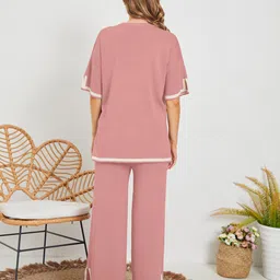 jahal fashion Tshirt Pant Co-ords Set image 2