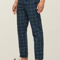 xyxx Checkmate Intellieaze Combed Cotton Checks Men Pyjama image 5