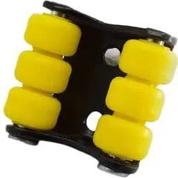 caneuf Fix Wheel Heavy Duty Revolving Rollers for Furniture Nano Fixed Furniture Caster image 4
