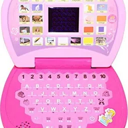 kinegic Educational Computer Laptop Toys for Kids, Numbers Alphabets Music, Led Display image 2