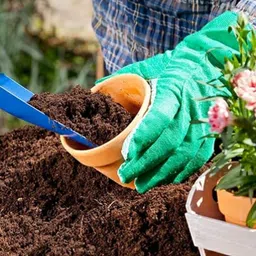 trugrow TrustBasketing Coco Peat Block (1kg block) - Expands to 15 litres Manure image 2