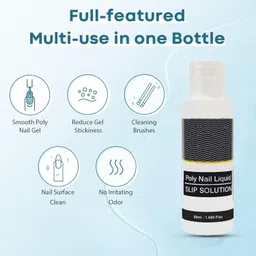 huge leaf Poly Nail Gel Extension Kit for UV Nail Art, Extension Set_ck160 image 3