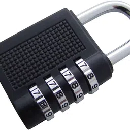 4 Dial Steel Lock Padlock Padlock-image-0