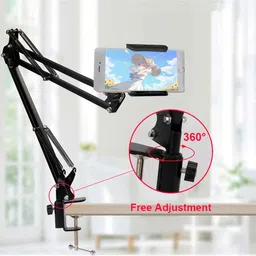 Mobtude Overhead Recording Mount 360° Rotation for Videos Compatible with All Smartphone Monopod, Tripod, Tripod Ball Head, Tripod Bracket, Tripod Clamp image 3
