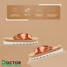 doctor health super soft Newly Launch | Classic Ultra Soft | Cushion | Comfortable|Premium|Stylish|Trendy Women Slippers image 5