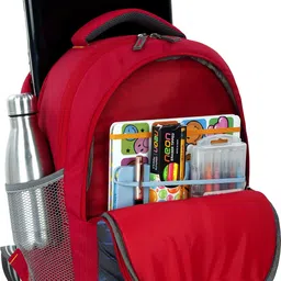 bayo Spiderman 35 L 47cm For 1st/2nd/3rd/4th & 5th class school Bag Boys/Girls Waterproof School Bag image 3