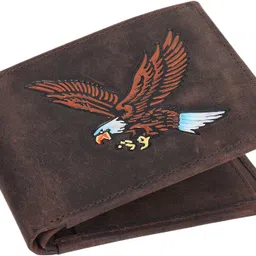 km turkish art Men Formal, Casual Brown Genuine Leather RFID Wallet-picture-11