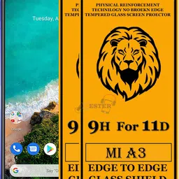 Xester Edge To Edge Tempered Glass for Mi A3-picture-21