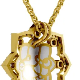 sparq Certified Lab Grown Diamond & BIS Hallmark Pendant With Chain Gold-plated Sterling Silver image 2