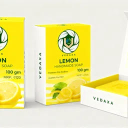 vedaxa Lemon Soap for Glowing Skin image 4