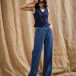 perfect productions Solid Women Waistcoat image 3