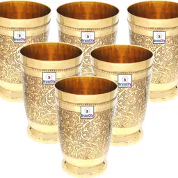 brasscity (Pack of 6) B-GL1-P6 Glass Set Water/Juice Glass-picture-10