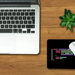 FINIXSTORE Premium Code Lines Printed (9 inch x 7 inch) Non Slip Base Mousepad image 4