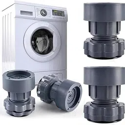 luxe Washing machine stand adjustable Fixed Furniture Caster image 2