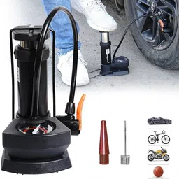 omzenimpex Mini cycle foot pump Bicycle Pump image 1