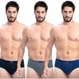 milton Pack of 3 Solid Men Brief-picture-26