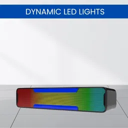 SYARA Megabar (PORTABLE HOME TV SOUNDBAR) Dynamic Thunder Sound With RGB LightTJ147 20 W Bluetooth Soundbar-picture-20