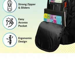 ryboa haima Large 35 L Laptop Backpack Trendy “Black Panther” Printed School & Casual Backpack for Boys image 4