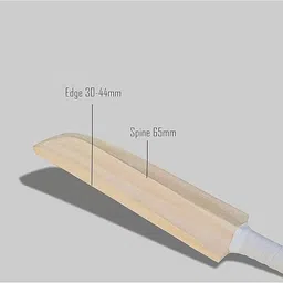 miniblitz Full Size Professional Player Wood Kashmiri Willow Leather Ball Bat Short Handle Kashmir Willow Cricket Bat For 15+ Yrs image 3