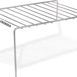 vrinda Utensil Kitchen Rack Cabinets Stand Countertop Organizer PACK OF 2 Steel image 5