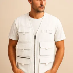 dragon witch Solid Men Waistcoat-picture-38