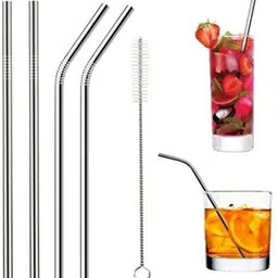 snowshell Straight Drinking Straw image 1