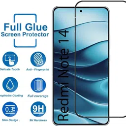 mobinix Edge To Edge Tempered Glass for Redmi Note 14 5G, 2.5D Curved Edge Premium Tempered Glass for Ultimate Protection image 4
