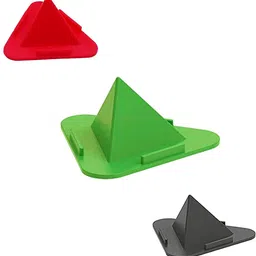Bodoma Triangle Shape 3 Sided Multi Angle Desktop Stand Pack of 6 Mobile Holder image 5