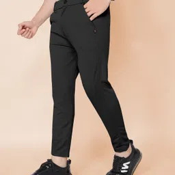 flicfol Men Regular Fit Multicolor Polycotton Trousers image 2