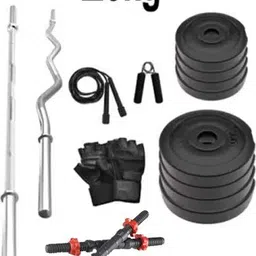 FITNESS GYM KIT + 3Ft. (Straight + Bend) RODS & FITNESS ACCESSORIES Fitness Accessory Kit Kit-image-94