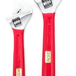 globus 866 ADJUSTABLE WRENCH 8" AND 10 " IN CHROME FINISH Single Sided Open End Wrench-picture-19