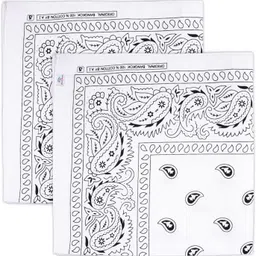 Heart Home Cotton Carry Women Handkerchief|Ladies Rumal|2 Piece Set|Extra Large|White ["White"] Handkerchief-image-14