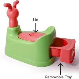 joybud Baby Toilet Trainer Potty Seat with Lid Cover with Removable Tray Potty Seat Potty Seat image 3