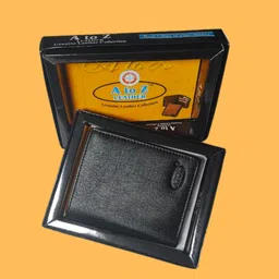 maisondevansh Men Formal Black Genuine Leather Wallet-picture-19