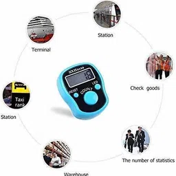 Digital Finger tally Counter [Multi Colour-1 Piece] Digital Tally Counter-image-91